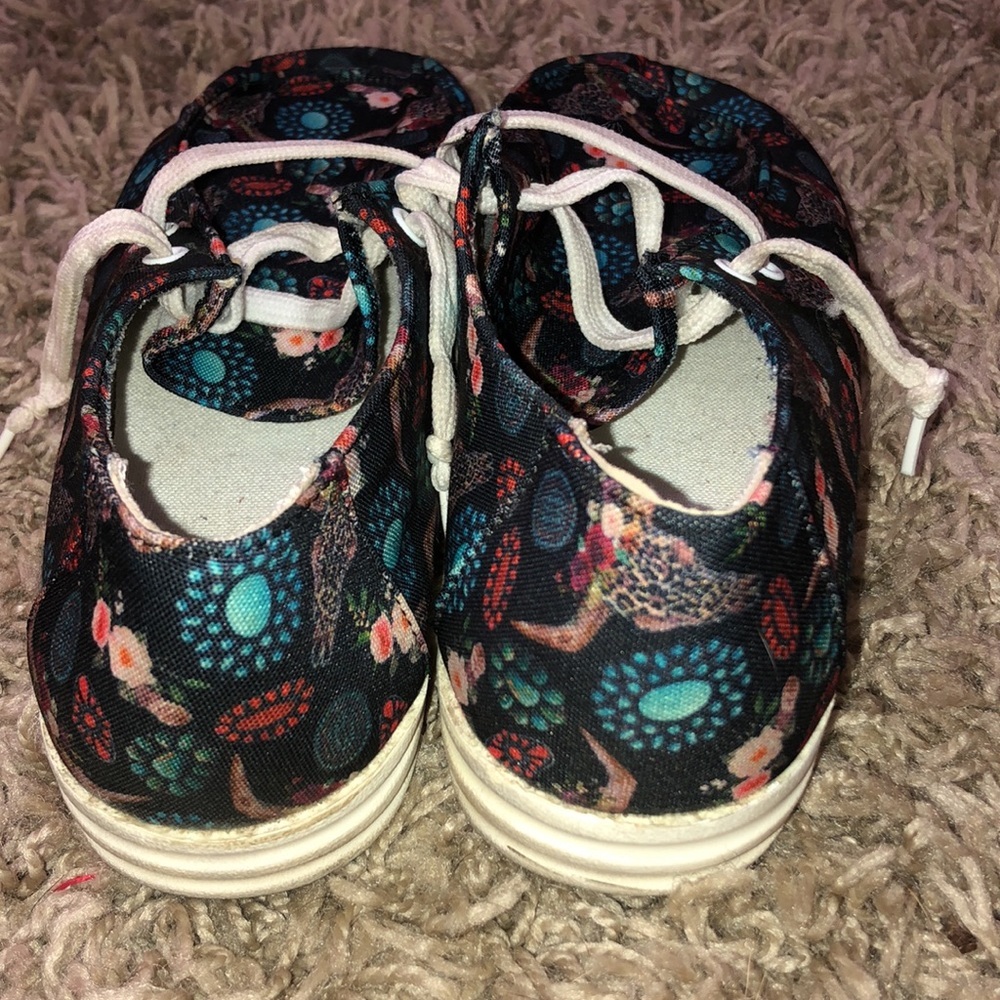 Women's Canvas Shoes Leisure Outdoor Comfortable Lightweight western cowgirl - Picture 6 of 11